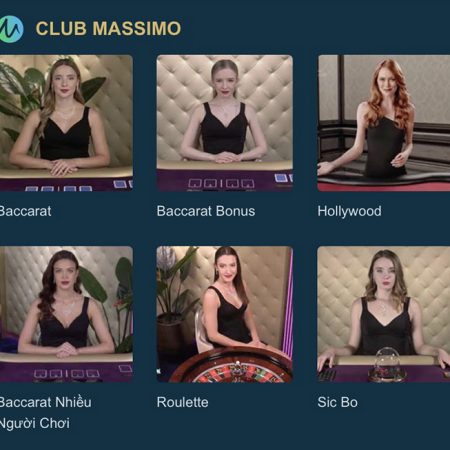 Tìm hiểu về nền tảng casino trực tuyến Club Massimo của W88